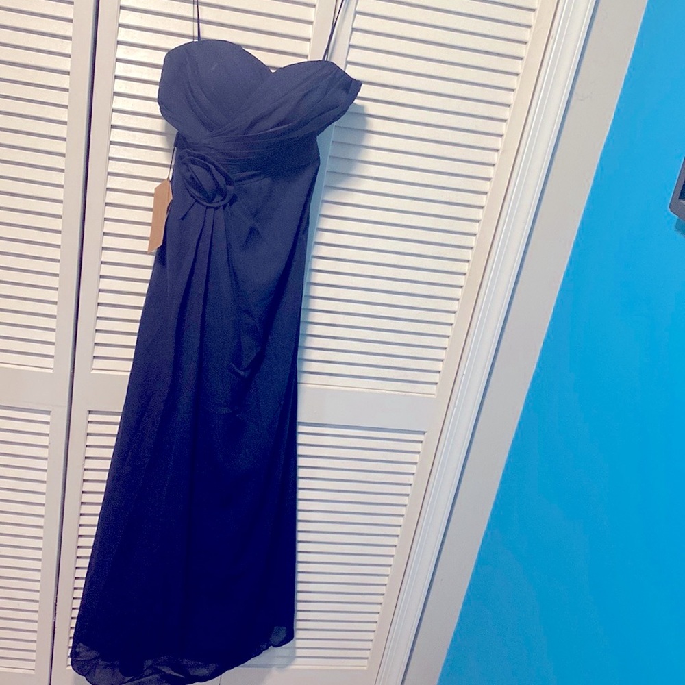 Navy blue dress